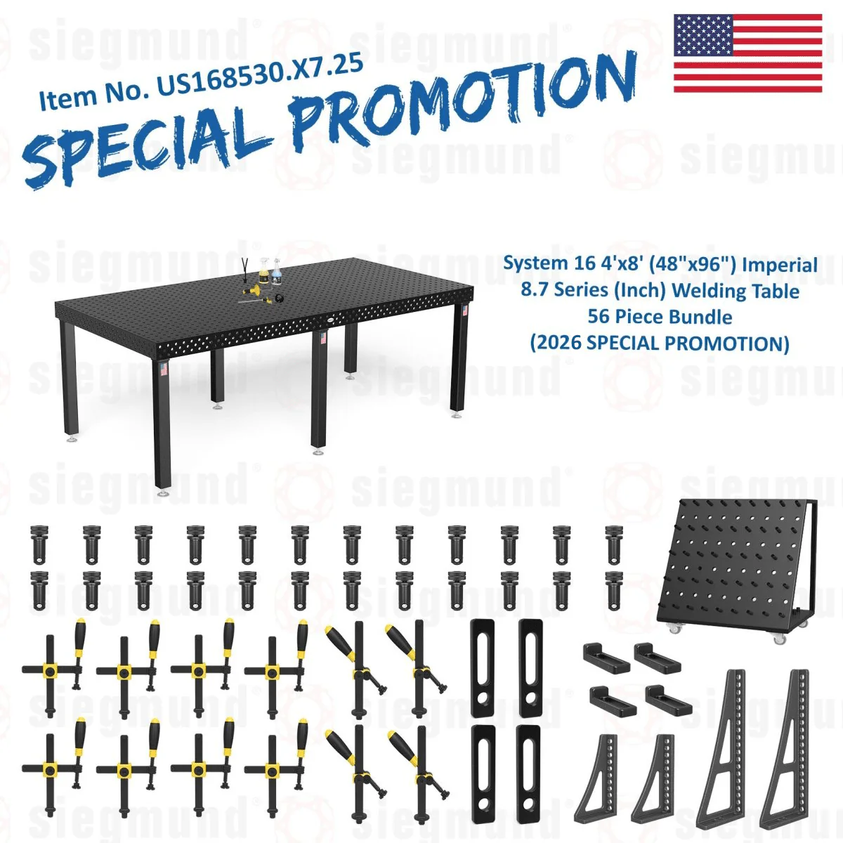 Top Siegmund Welding Table Bundles